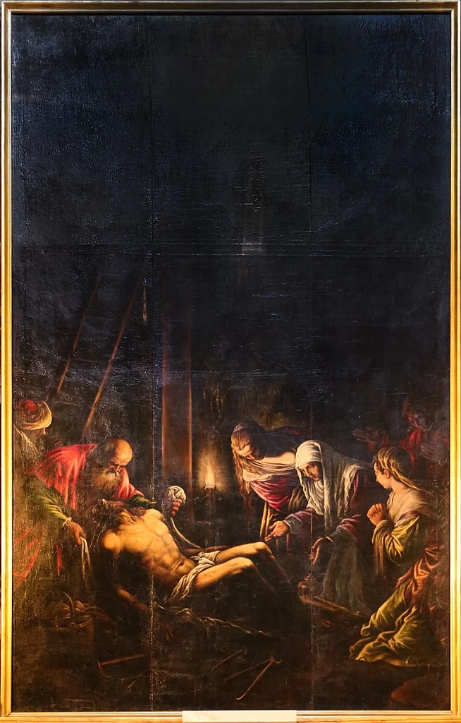  45-Leandro Dal Ponte, detto Bassano-Deposizione dalla croce - Duomo di Montepulciano 